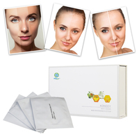 Nouveau produit : Patch éclaircissant pour la peau avec vitamine C et flutathione, masque en feuille pour le visage, le nez, le cou et les pieds, pour garder la peau blanche et jeune