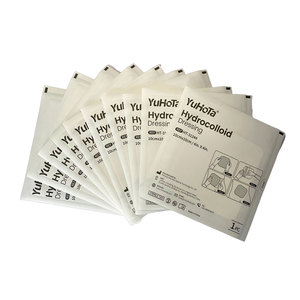 4 "x 4" عبوة من 10 ضمادة غروانية رقيقة للعناية بالجروح منخفضة الإفرازات - Product Image 3