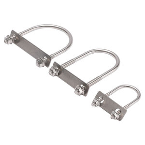 ยูโบลท์สแตนเลส 304 M8*10 หัวกลม ทนความร้อน พร้อมน็อต ผิวเคลือบแบบพาสซิเวท - Product Image 1