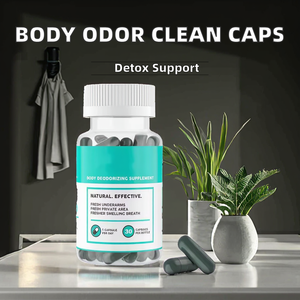 Compléments Désodorisants à la Chlorophylle : Capsules Nettoyantes pour l'Odeur Corporelle des Adultes, Détox, Digestion et Santé Intestinale - Product Image 2