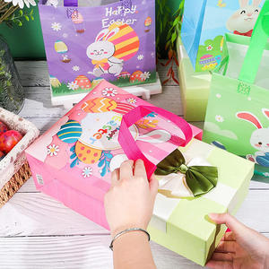 Sac fourre-tout pliable en PP non tissé, sac à friandises de Pâques pour bonbons, nourriture, emballage cadeau - Product Image 5