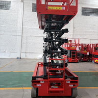 Plateforme élévatrice à ciseaux mobiles 6m 8m 10m 12m, élévateur hydraulique à ciseaux, plateforme élévatrice à ciseaux à levée complète, élévateur de voiture à ciseaux