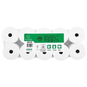 Rollo de caja registradora EXACOMPTA para calculadora 70mm x 40m Core Ø 1,2cm - Product Image 2