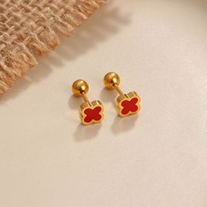 Pendientes de Aro Minimalistas con Incrustaciones de Acero Inoxidable con Baño de Oro PVD de 18K para Mujer, Varios Estilos, Diseño de Moda - Product Image 5