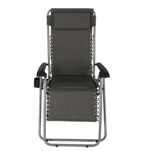كرسي استرخاء قابل للطي من كيجي للاستخدام التجاري والخارجي، بظهر عالي وتصميم عصري، يوفر وضعية انعدام الجاذبية، مناسب للشاطئ والمكتب - Product Image 2