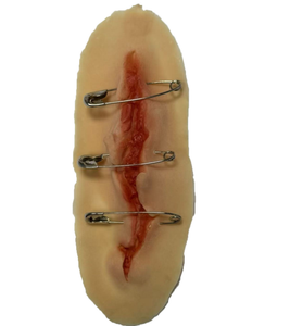 Maquillaje de Halloween, Accesorios de Látex para Fiestas, Heridas de Terror, Heridas Sangrientas, Cicatrices Realistas de Látex para Fiestas de Halloween - Product Image 1