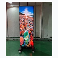 Offre Spéciale P1.25 P1.56 P1.87 lecteur de publicité intelligent portable écran led affichage d'affiche d'intérieur pour centre commercial