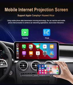 Schermo Touch da 12,1 Pollici per <span class=keywords><strong>Jaguar</strong></span> <span class=keywords><strong>XK</strong></span> 2006-2013, Navigazione GPS Multimediale Wireless con Carplay Retrofit, Radio Android per Auto - Product Image 4