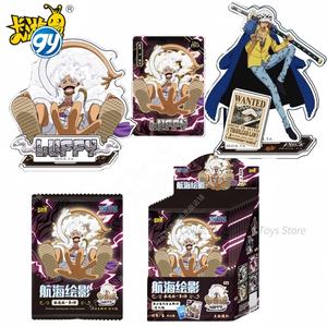 Support en acrylique <span class=keywords><strong>Pirate</strong></span> <span class=keywords><strong>Voyage</strong></span>, figurine <span class=keywords><strong>de</strong></span> collection à double face pour décoration <span class=keywords><strong>de</strong></span> bureau, cadeau pour fans - Product Image 1
