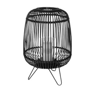 Farol Clásico de Mesa, Decoración para el Festival de Ramadán, Lámpara de Luz de Vela, Farol de Alambre Negro Hecho a Mano a Bajo Precio - Product Image 2