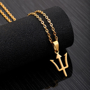 Thời trang Barbados bản đồ Cờ biểu tượng Mặt dây chuyền vòng cổ rỗng Barbados bản đồ Vòng cổ thép không gỉ nóng bán đơn giản hợp thời trang 6 cái - Product Image 5