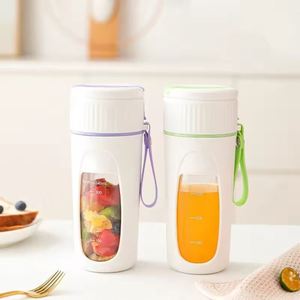 Mixeur-Blender Portable Sans Fil Mini Bouteille 400ml Rechargeable USB 6 Lames pour Fruits – Nouveauté Chine, Vente Chaude, Idéal Cadeau - Product Image 1