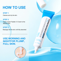 Crème en capsules DOLANJN Ceramide Np Glutathione Squalane 12 Peptides Ghk-Cu Anti-âge Snap-8 Ghk-Cu Peptide de cuivre pour le visage