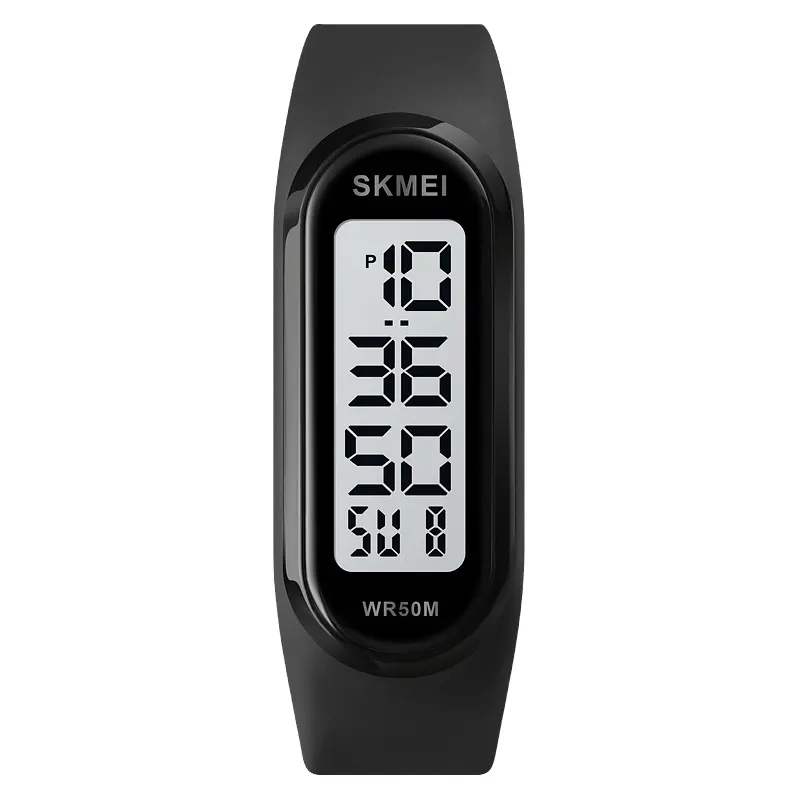 1666 skmeiスポーツストップウォッチ12/24時間屋外LEDライトデジタル腕時計