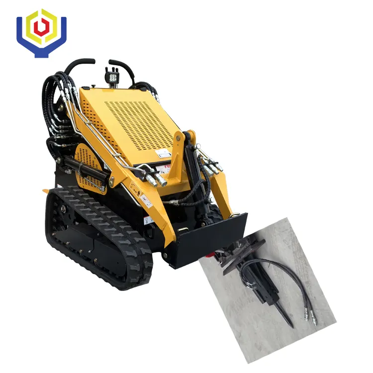 Nuovo Design europa Hot Mini Skid Steer Loader con motore Diesel