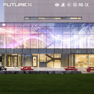 Flexible Transparent <b>LED</b> Film Screen P5-P10 Retail Store Shopping Mall Elevator Education Advertising Video Walls Digital - Product Image 1