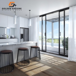 Portes coulissantes en aluminium à rupture thermique GS avec double vitrage à faible émissivité - Product Image 3