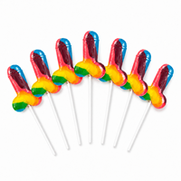 Fabricant de bonbons en gros, sucettes en forme de pénis 3D, commandes en vrac en conserve, halal, BRC, emballage personnalisé