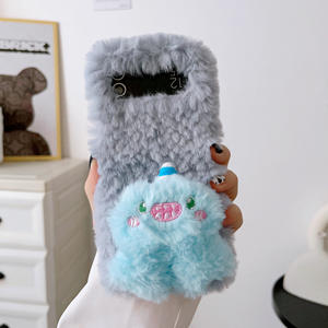 <span class=keywords><strong>Coque</strong></span> de téléphone monstre en peluche mignonne avec personnage de dessin animé 3D, couverture d'hiver moelleuse pour Samsung Z <span class=keywords><strong>Flip</strong></span> 7 6 5 <span class=keywords><strong>4</strong></span> <span class=keywords><strong>3</strong></span> - Product Image 6