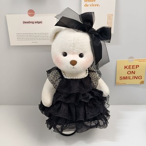 Orsetto Articolato in Plastica ABS di Medie Dimensioni, Stile <span class=keywords><strong>Lina</strong></span>, con Abito da Sposa Nero Perla, per Giocattoli di Peluche, Stile Cartone Animato, Teddy - Vendita all'Ingrosso - Product Image 5