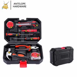 9PCS Classic Style Professional Mechanic Box Package Tool Sets Tool Kit Set