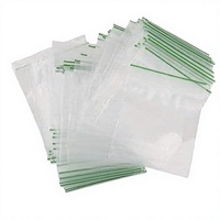 Sacs de conservation alimentaire réutilisables en plastique LDPE extra grands avec fermeture éclair, pour lait, compatibles congélateur, 30x40cm, emballage de cuisine, vente en gros
