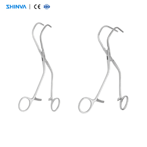 SHINVA Aorten-Seitenwandzange Chirurgische Instrumente für Herz-, Thorax- und Gefäßchirurgie Gefäßklemmen - Product Image 1