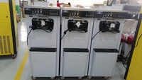 Machine à glace molle professionnelle, option fruits, acier inoxydable, état neuf, pour usage domestique et commercial, modèle Binghe 12-10