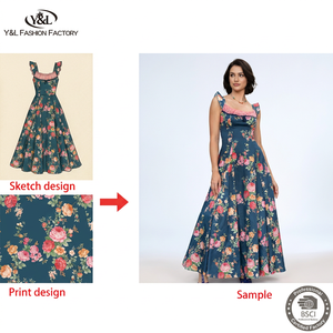 Vestido de Mujer Estilo A-Line con Cuello Solapa, Doble Botonadura, Color Rosa Personalizado, con Cinturón, Estilo Vintage - Product Image 6