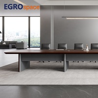 EGROspace Mobilier de bureau professionnel pour la conception d'espaces de travail, table de réunion pour salle de conférence et salle de conseil