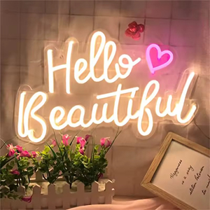 Customize Led Sign Letters <b>Lights</b> Decorative Signage Led Neon Sign Drop Shipping Custom Neon Sign for Events Bedroom Party - Product Image 4