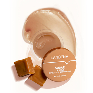 LANBENA Vente en gros Gommage hydratant pour les lèvres au sucre brun, exfoliant et masque pour les lèvres - Product Image 1