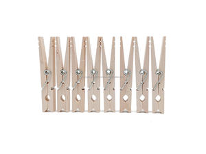 8,4 см, 24 шт., прочные прищепки из березы, натуральные прищепки для сушки белья и фотографий, деревянные прищепки из твердой древесины - Product Image 3