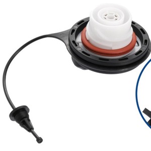 Tapa de Combustible Ford FC1061 8C3Z-9030-A de Plástico Negro para Camionetas F-250 F-350 F-450 F-550 - Product Image 2