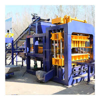 QT8-15 Machine à blocs automatique hydraulique pour blocs de béton creux et pavés