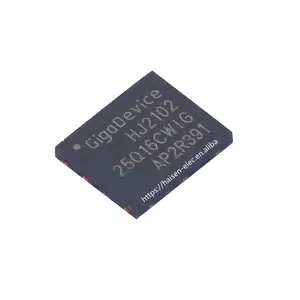 GD25Q16CWIGR yeni orijinal elektronik bileşenler GD25Q16 IC flaş 16MBIT SPI/dört WSON8 IC cips