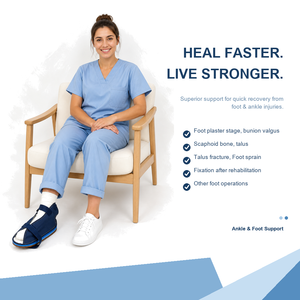 Scarpe Ortopediche in Tela con Suola Robusta in EVA TPR, Tacco Piatto e Punta Rotonda per Cura di Hallux Valgus - Product Image 3
