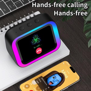 Haut-parleur intelligent TF26 Pro avec écran, éclairage LED RGB, batterie rechargeable V5.4, écran tactile, assistant vocal (18 - Product Image 5