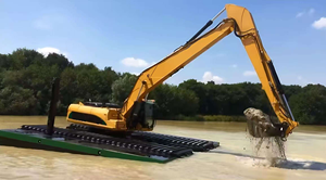 Excavatrice à Chenilles Amphibie Robuste SY155ME avec Profondeur de Creusement de 4576 mm Prix Bas à Vendre - Product Image 5