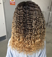 Perruque Lace Front HD 100% Cheveux Humains Vierges Blondes Bouclées Longues Haute Densité 180% Cuticules Intactes