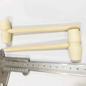 Mini maillet en bois massif pour frapper le gâteau étoile, petit marteau en bois pour marteler les œufs, jouets pour enfants - Product Image 3