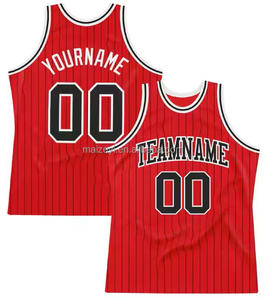 Disesuaikan jahitan Tackle Twill basket set atletik dicetak tim seragam Jersey - Product Image 5
