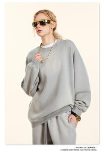 Sudadera con Capucha de Diseño Personalizado con Bordado 3D en Relieve Chenille, Estilo Urbano, Impresión Directa en Prenda (DTG), Lavado Vintage, 100% Algodón - Product Image 2