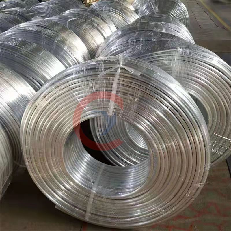 3003 Aluminum Coil Tube Pancake 0.1-12mm Thickness For Air Conditioners