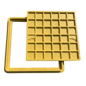 전체 사양 제조업체 직접 판매 배수 빅 사이즈 700X700 맨홀 커버 EN124 A15 섬유 BMC 맨홀 커버 - Product Image 6