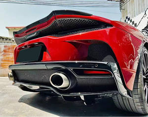 Neues ZNDR für GT Body Kit Upgrades Carbon faser Front lippen seiten rock Diffusor Rückspiegel schale im NT-Stil - Product Image 6