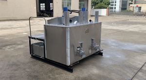 Hand Push Thermoplastic Line Marking Machine, <b>Vibration</b> Style Thermoplastic <b>Vibrating</b> Paint Applicator for Road Runway Highway R - Product Image 4