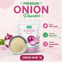Suplemen Label Pribadi Khusus Bubuk Bawang Merah Hijau Emas Bubuk Bawang Kering