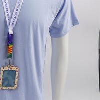 CH Wholesale Sublimation Printing Polyester Lanyards With Logo Custom Certification Keychain OEM ODM ECO Promotion Event Gifts