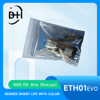 WT32-ETH01 tampilan pencerahan ETH01-EVO, seri WIFI Bluetooth Ethernet 3 in 1 Internet of Things Gateway diperbarui